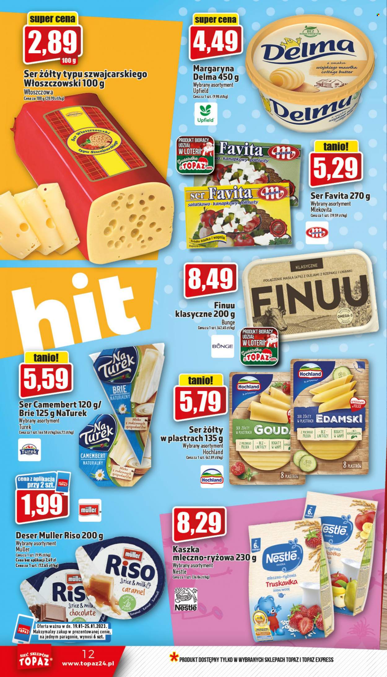 Gazetka Topaz - 19.01.2023 - 25.01.2023. Strona 12