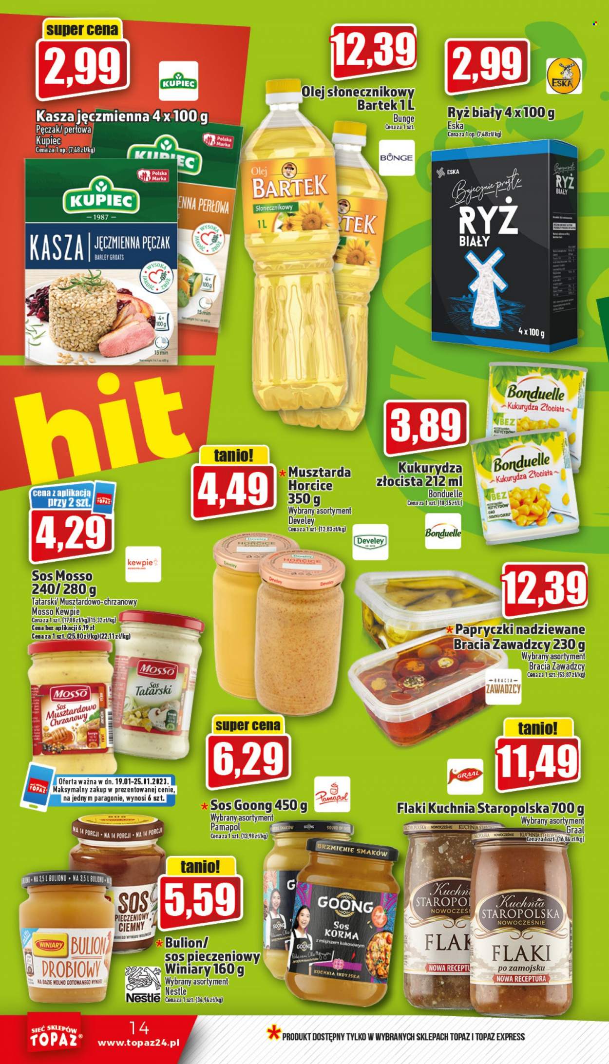 Gazetka Topaz - 19.01.2023 - 25.01.2023. Strona 14