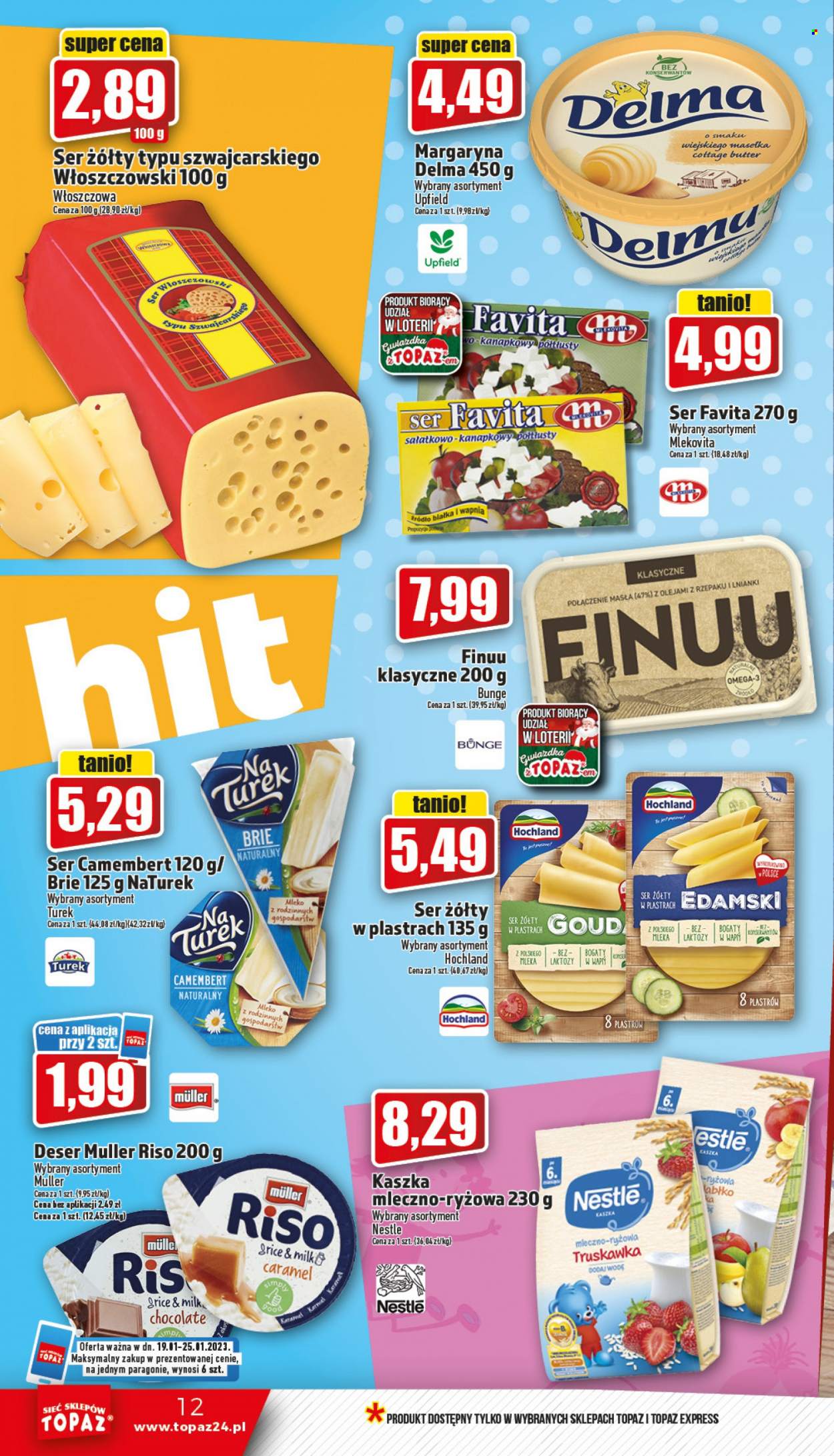 Gazetka Topaz - 19.01.2023 - 25.01.2023. Strona 12