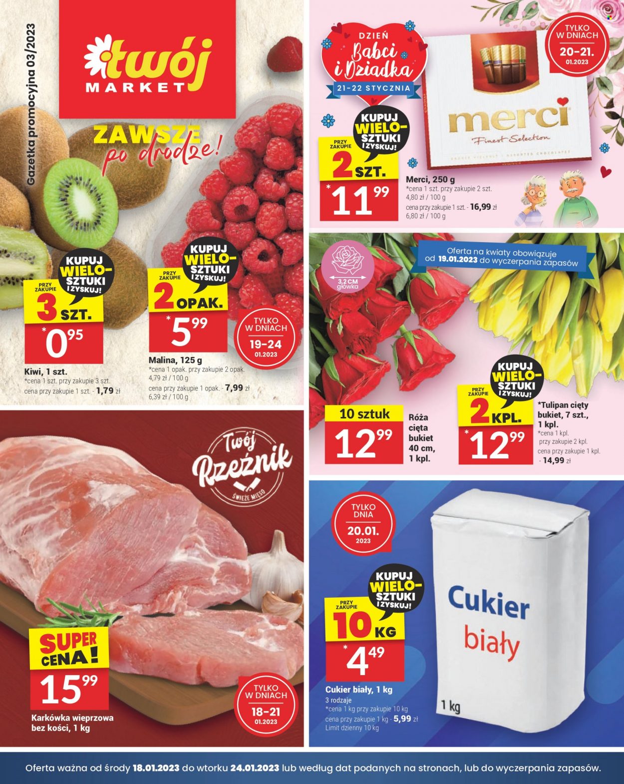 Gazetka Twój Market - 18.01.2023 - 24.01.2023. Strona 1