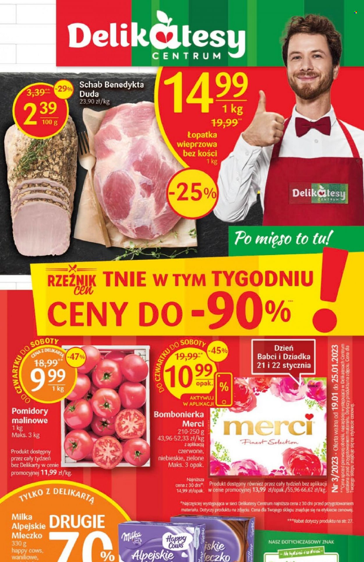 Gazetka Delikatesy Centrum - 19.01.2023 - 25.01.2023. Strona 1