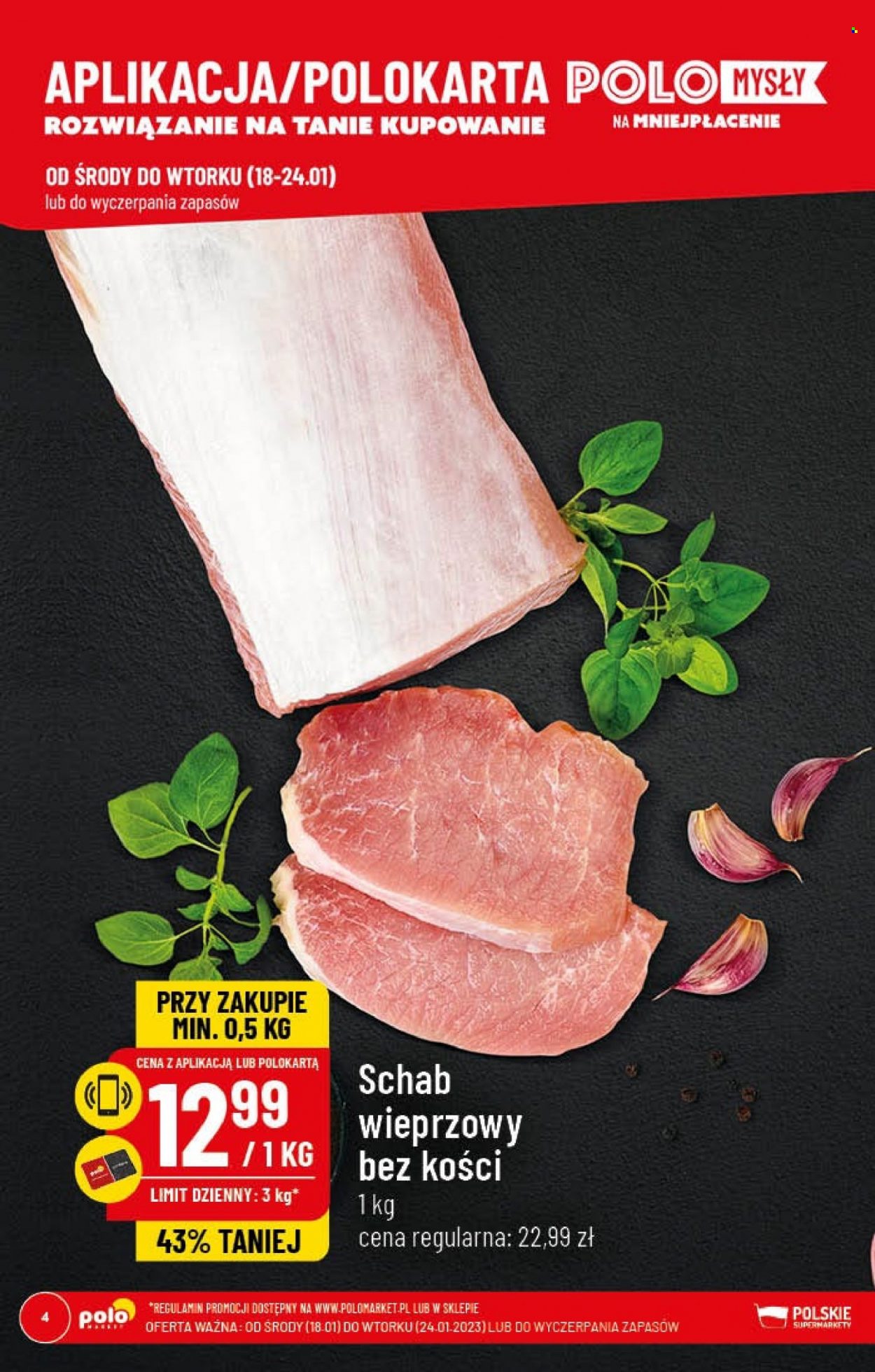 Gazetka Polomarket - 18.01.2023 - 24.01.2023. Strona 4