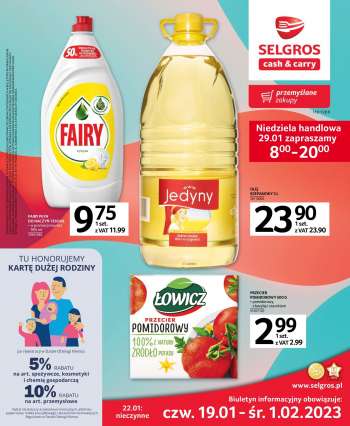 Gazetka Selgros - 19.01.2023 - 1.02.2023.