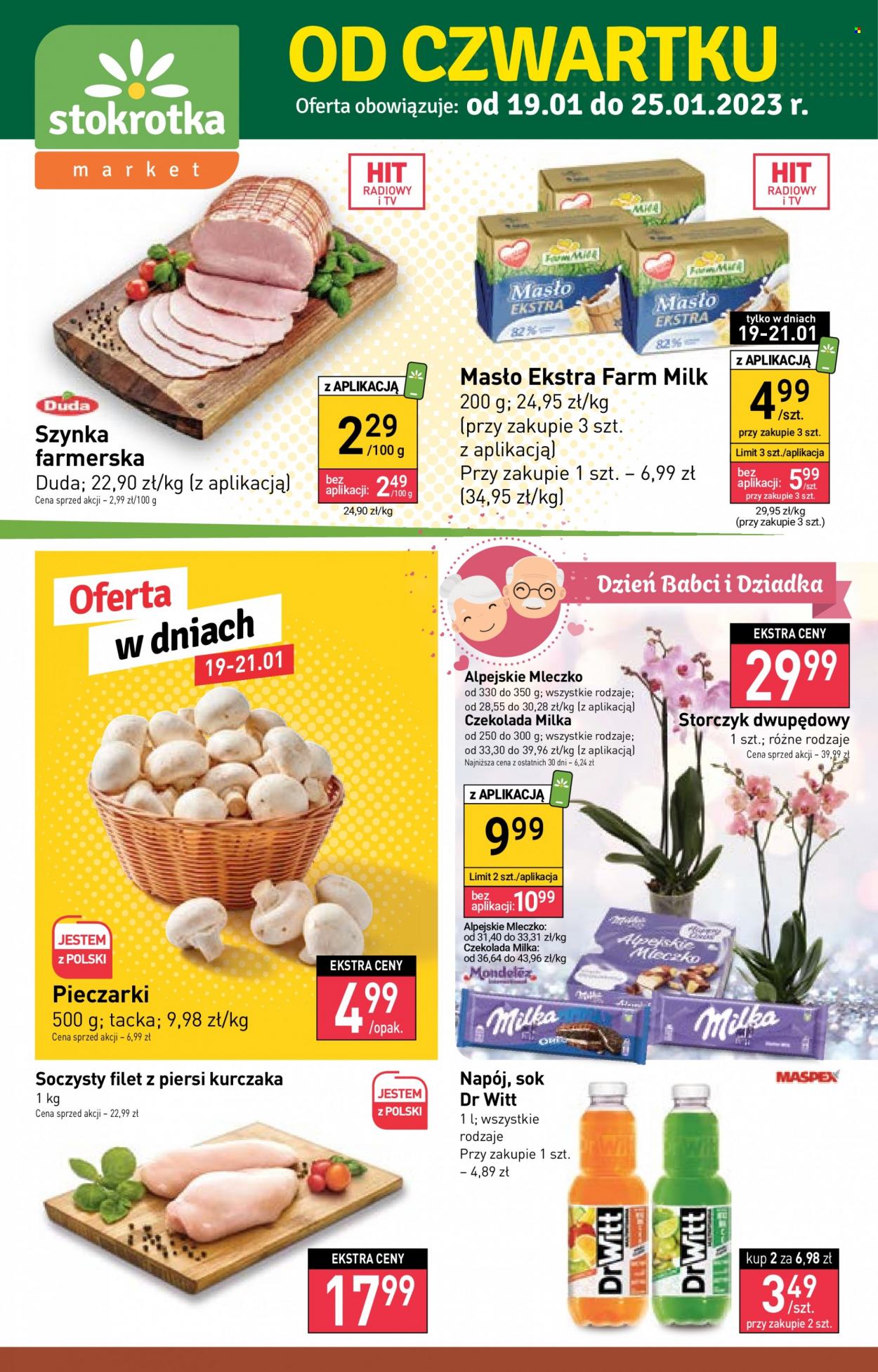 Gazetka Stokrotka Market - 19.01.2023 - 25.01.2023. Strona 1