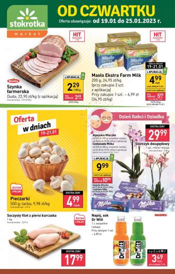 Gazetka Stokrotka Market - 19.01.2023 - 25.01.2023.