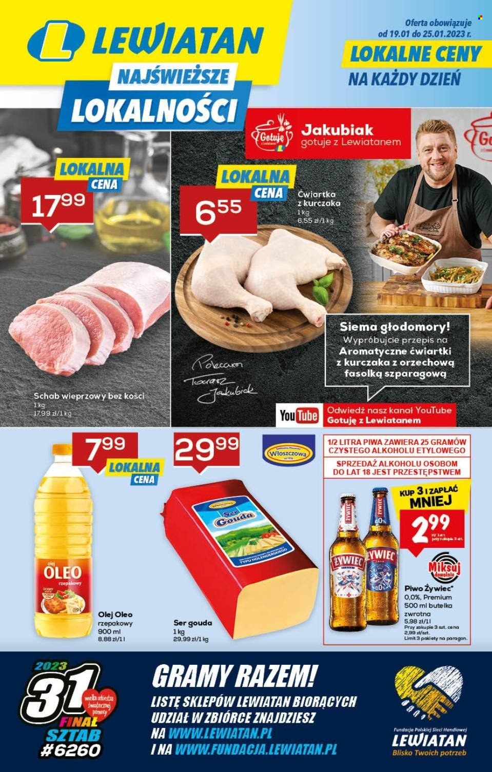 Gazetka Lewiatan - 19.01.2023 - 25.01.2023. Strona 1