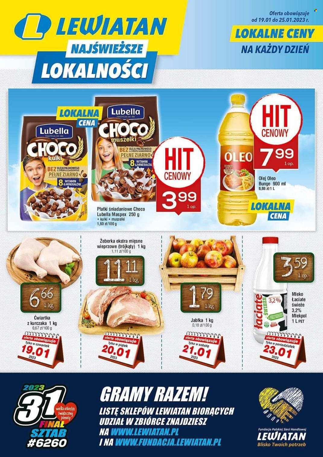 Gazetka Lewiatan - 19.01.2023 - 25.01.2023. Strona 1