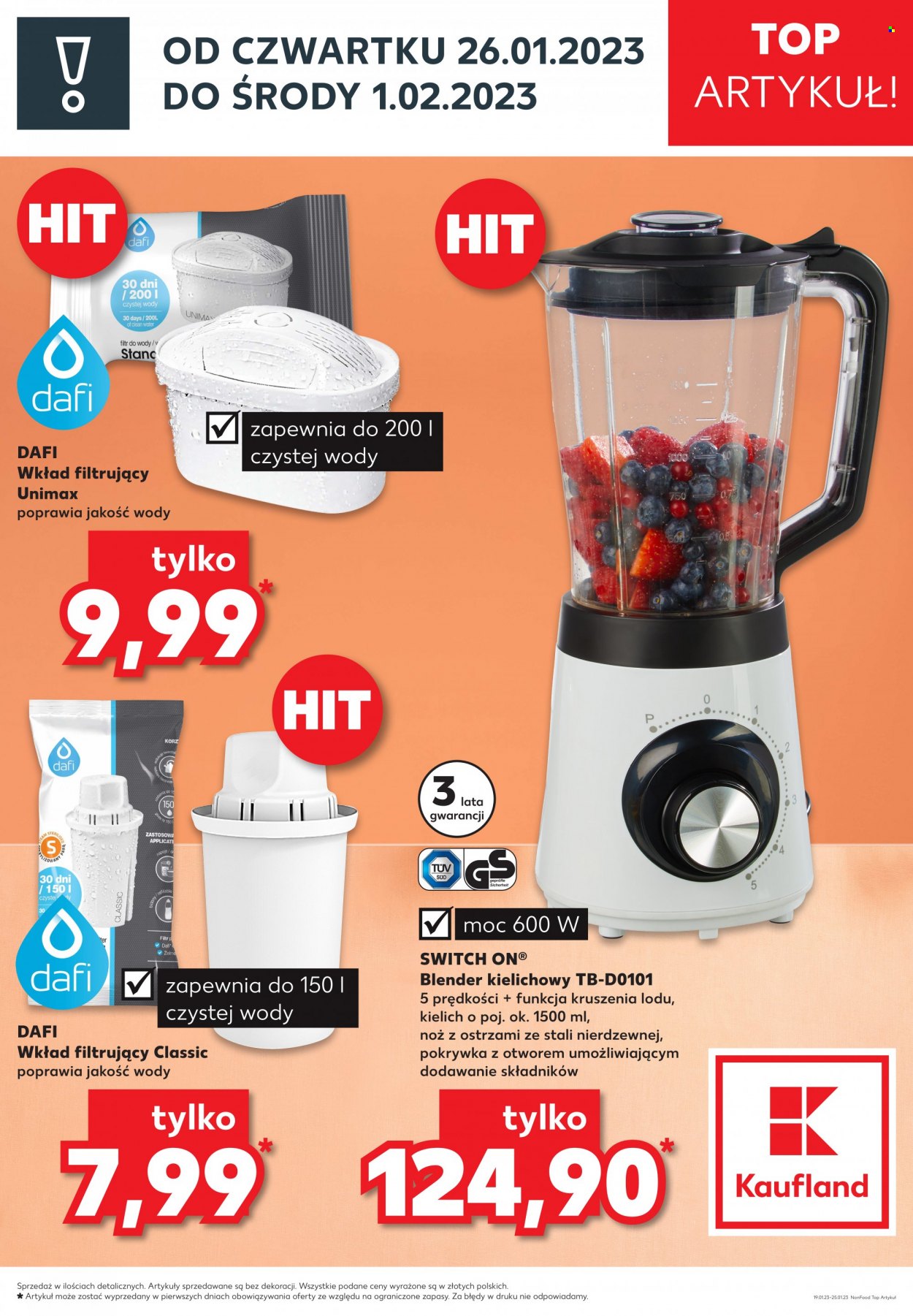 Gazetka Kaufland - 26.01.2023 - 1.02.2023. Strona 1