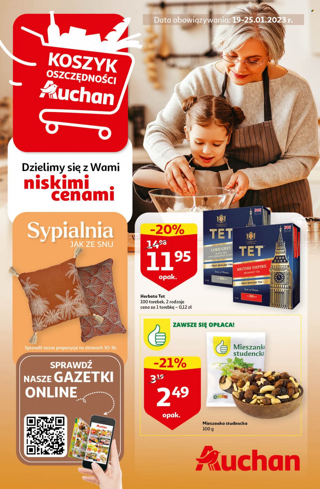 Gazetka Auchan - 19.01.2023 - 25.01.2023. Strona 1