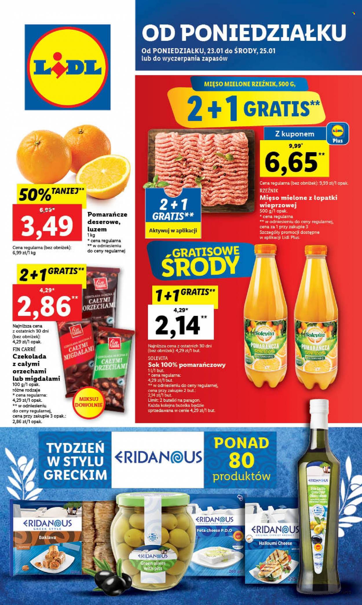 Gazetka Lidl - 23.01.2023 - 25.01.2023. Strona 1