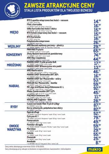 Gazetka Makro - 23.01.2023 - 27.01.2023.