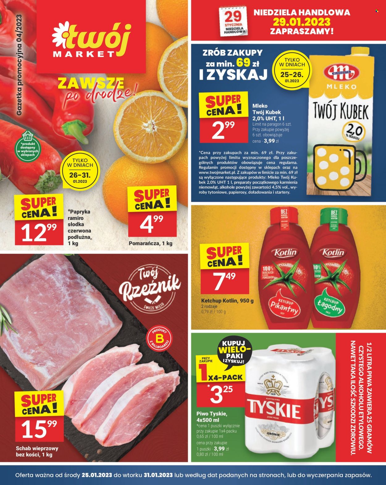 Gazetka Twój Market - 25.01.2023 - 31.01.2023. Strona 1