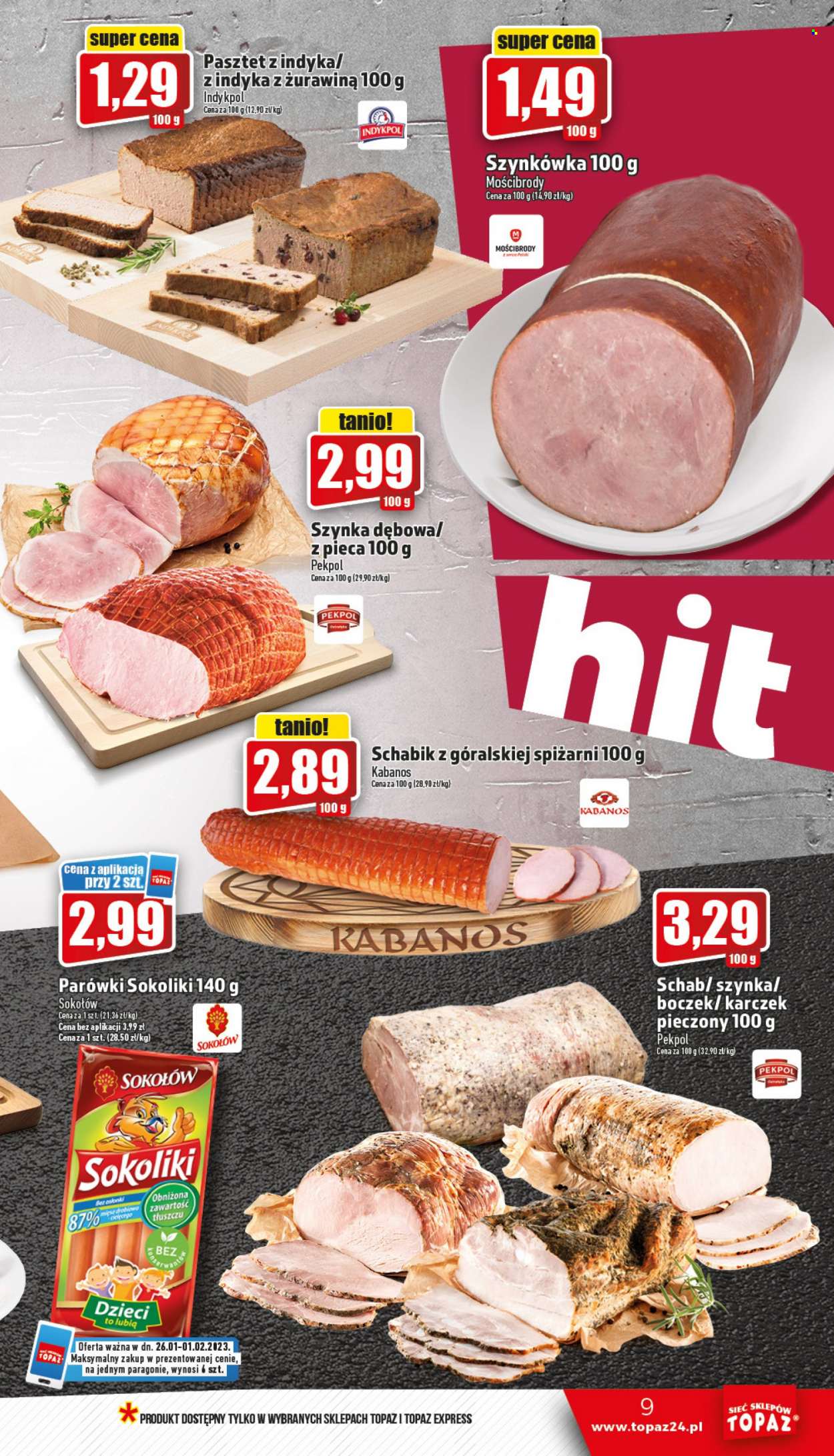 Gazetka Topaz - 26.01.2023 - 1.02.2023. Strona 9