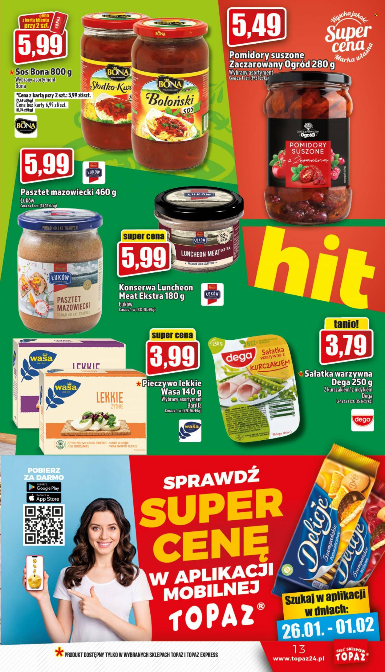 Gazetka Topaz - 26.01.2023 - 1.02.2023. Strona 13