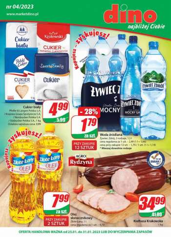 Gazetka Dino - 25.01.2023 - 31.01.2023.
