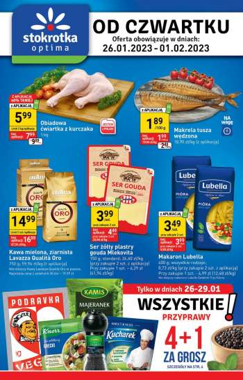 Gazetka Stokrotka Optima - 26.01.2023 - 1.02.2023.
