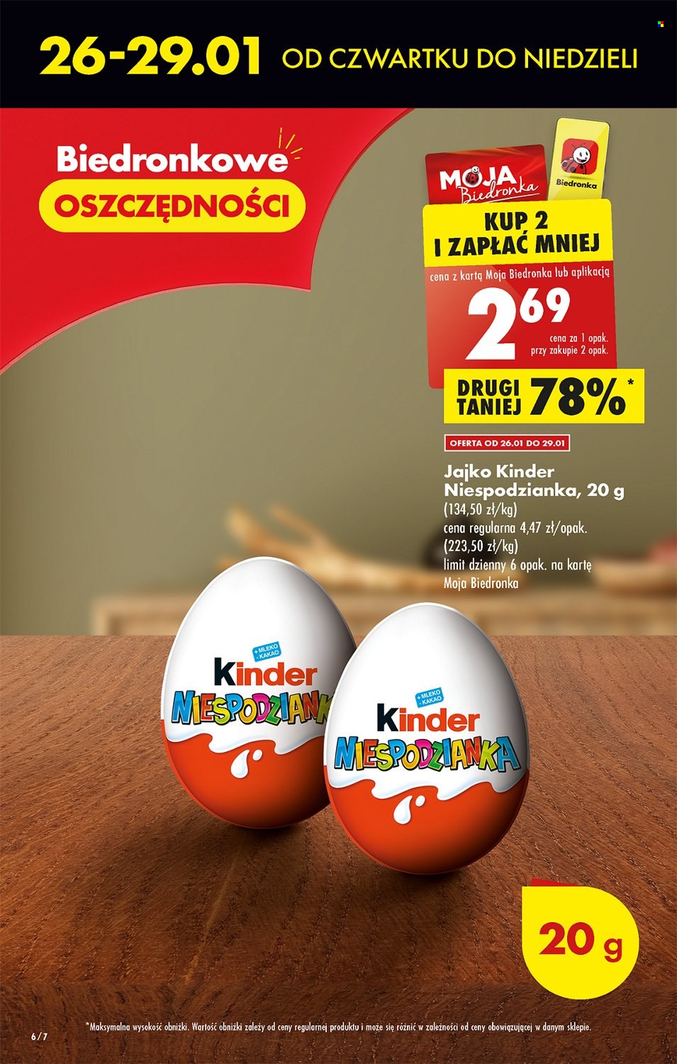 Gazetka Biedronka - 26.01.2023 - 1.02.2023. Strona 6