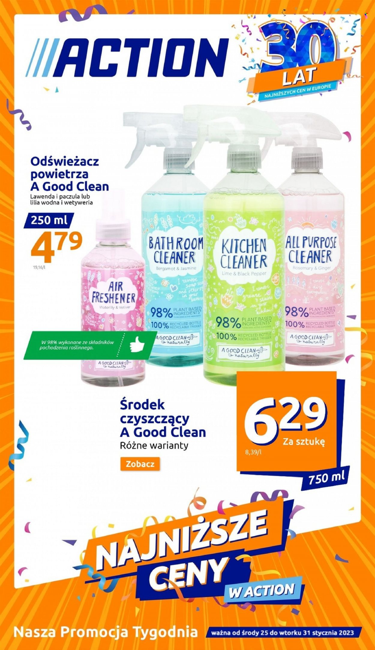 Gazetka Action - 25.01.2023 - 31.01.2023. Strona 1