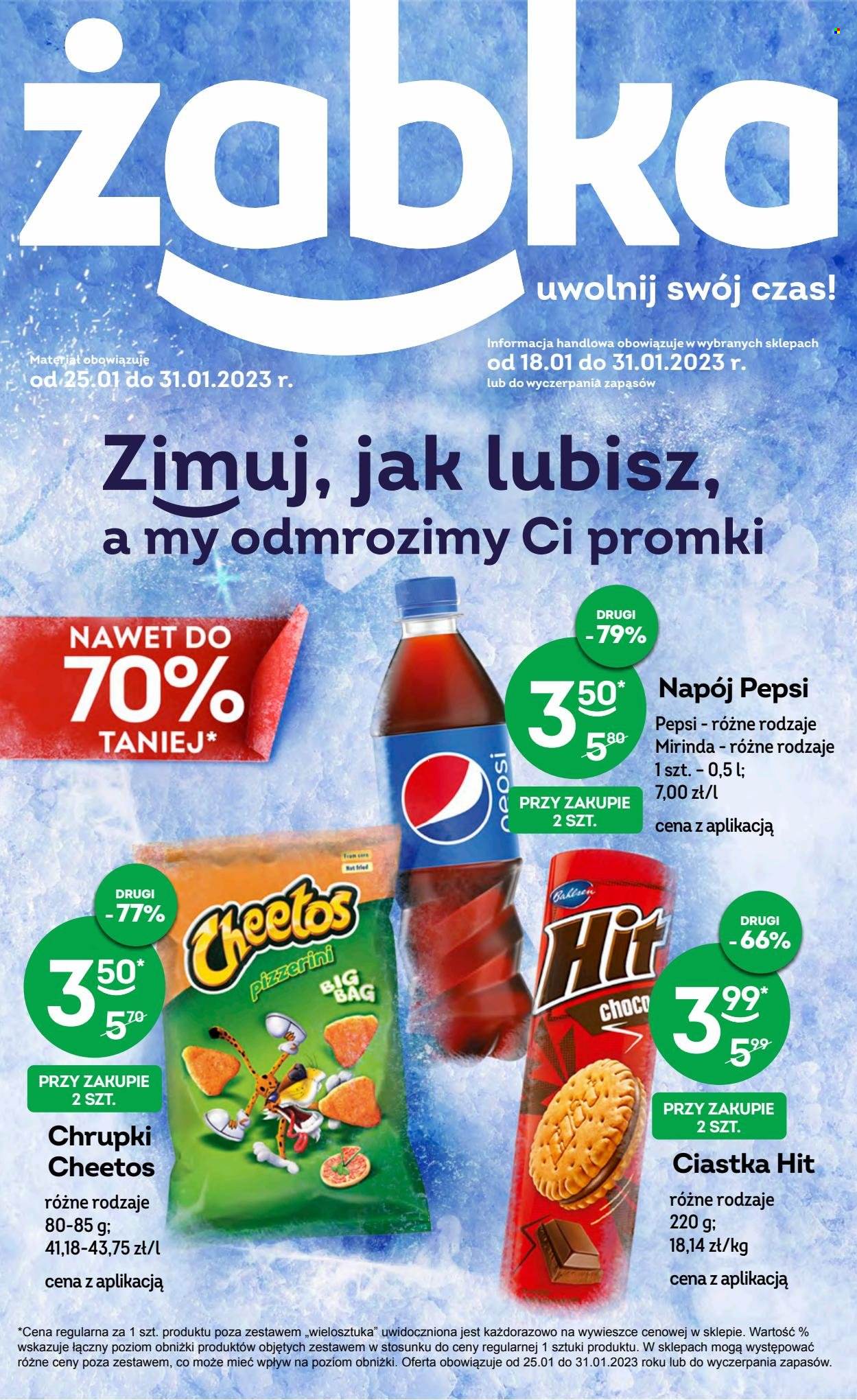Gazetka Żabka - 18.01.2023 - 29.01.2023. Strona 1