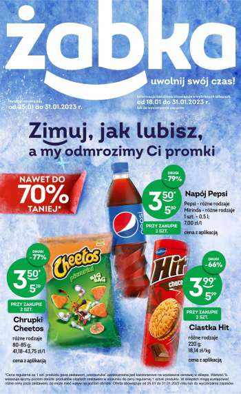 Gazetka Żabka - 18.01.2023 - 31.01.2023.