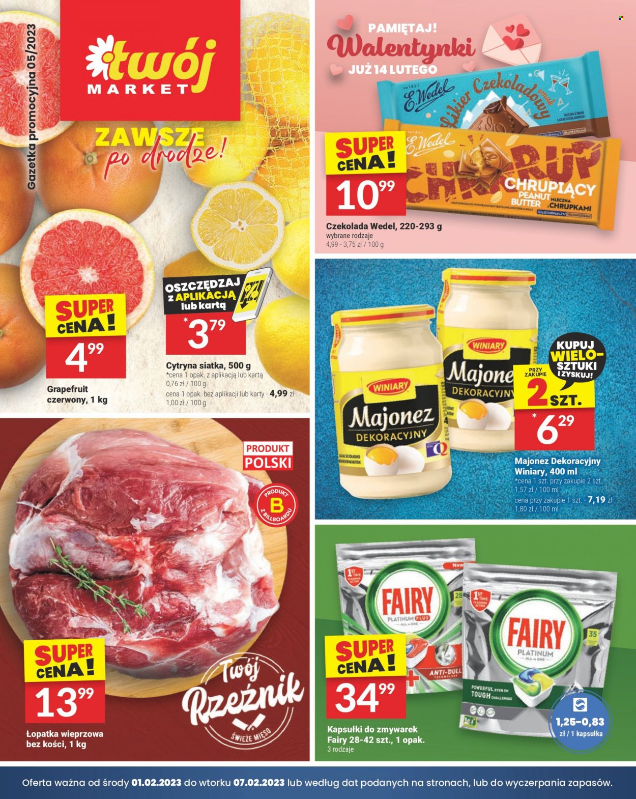 Gazetka Twój Market - 1.02.2023 - 7.02.2023. Strona 1