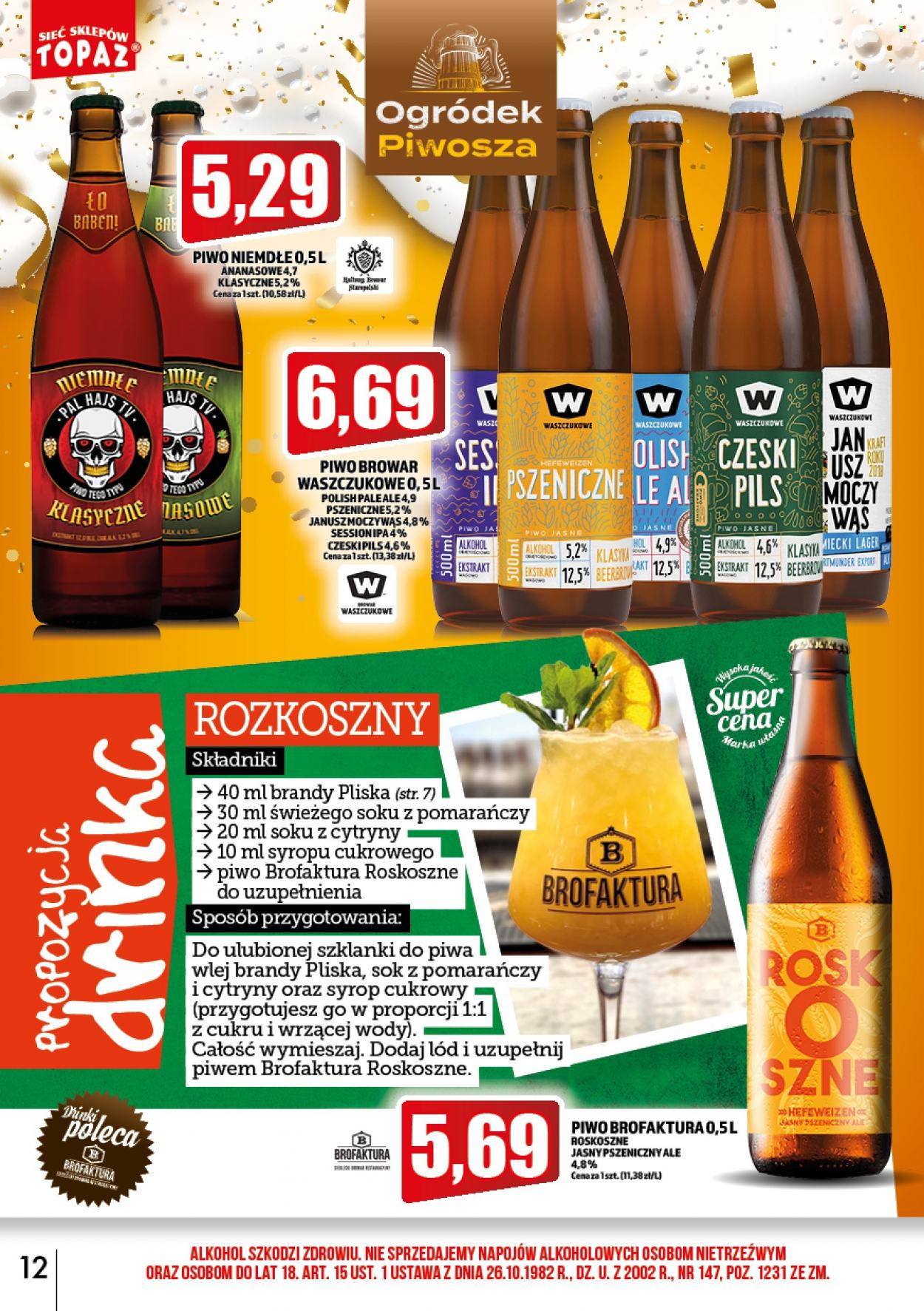 Gazetka Topaz - 1.02.2023 - 28.02.2023. Strona 12