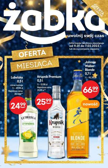 Gazetka Żabka - 11.01.2023 - 7.02.2023.