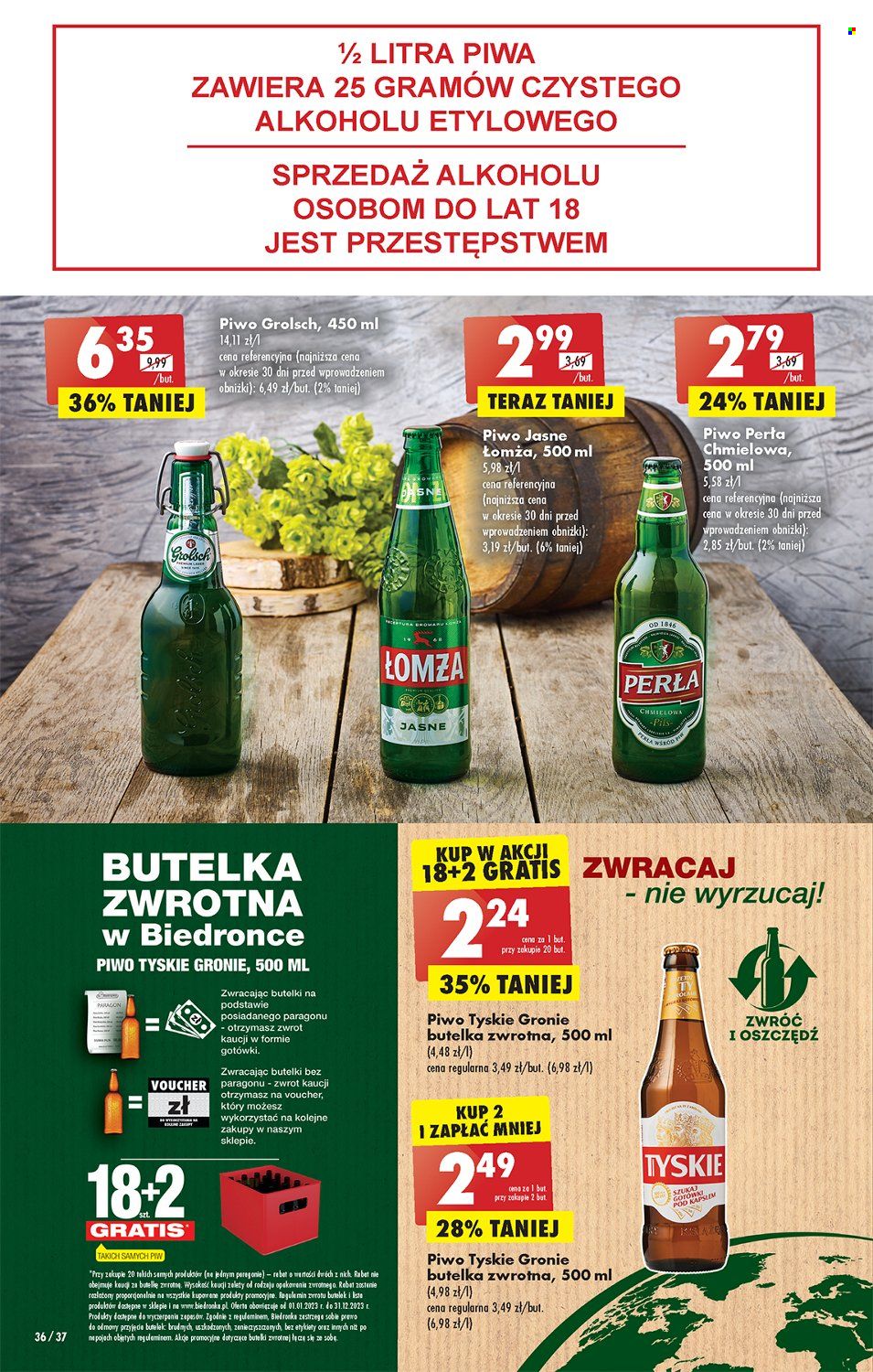 Gazetka Biedronka - 30.01.2023 - 4.02.2023. Strona 36
