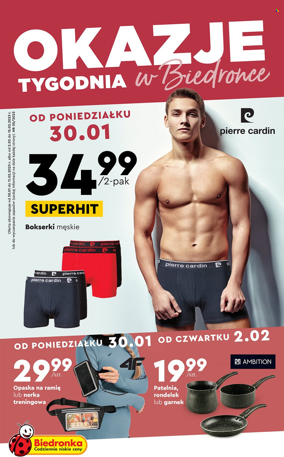 Gazetka Biedronka - 30.01.2023 - 15.02.2023. Strona 1