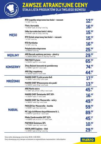 Gazetka Makro - 30.01.2023 - 3.02.2023.