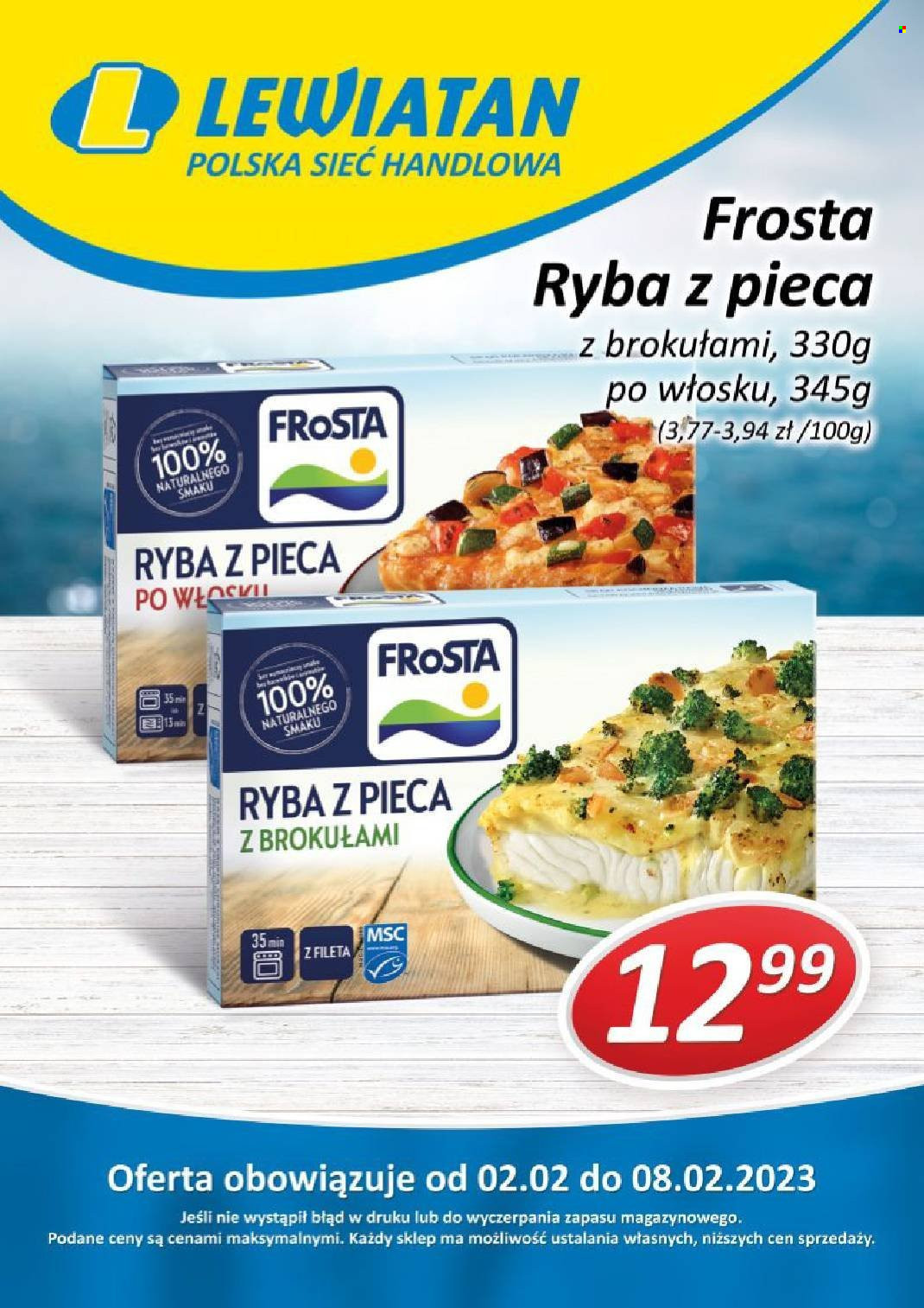 Gazetka Lewiatan - 2.02.2023 - 8.02.2023. Strona 1