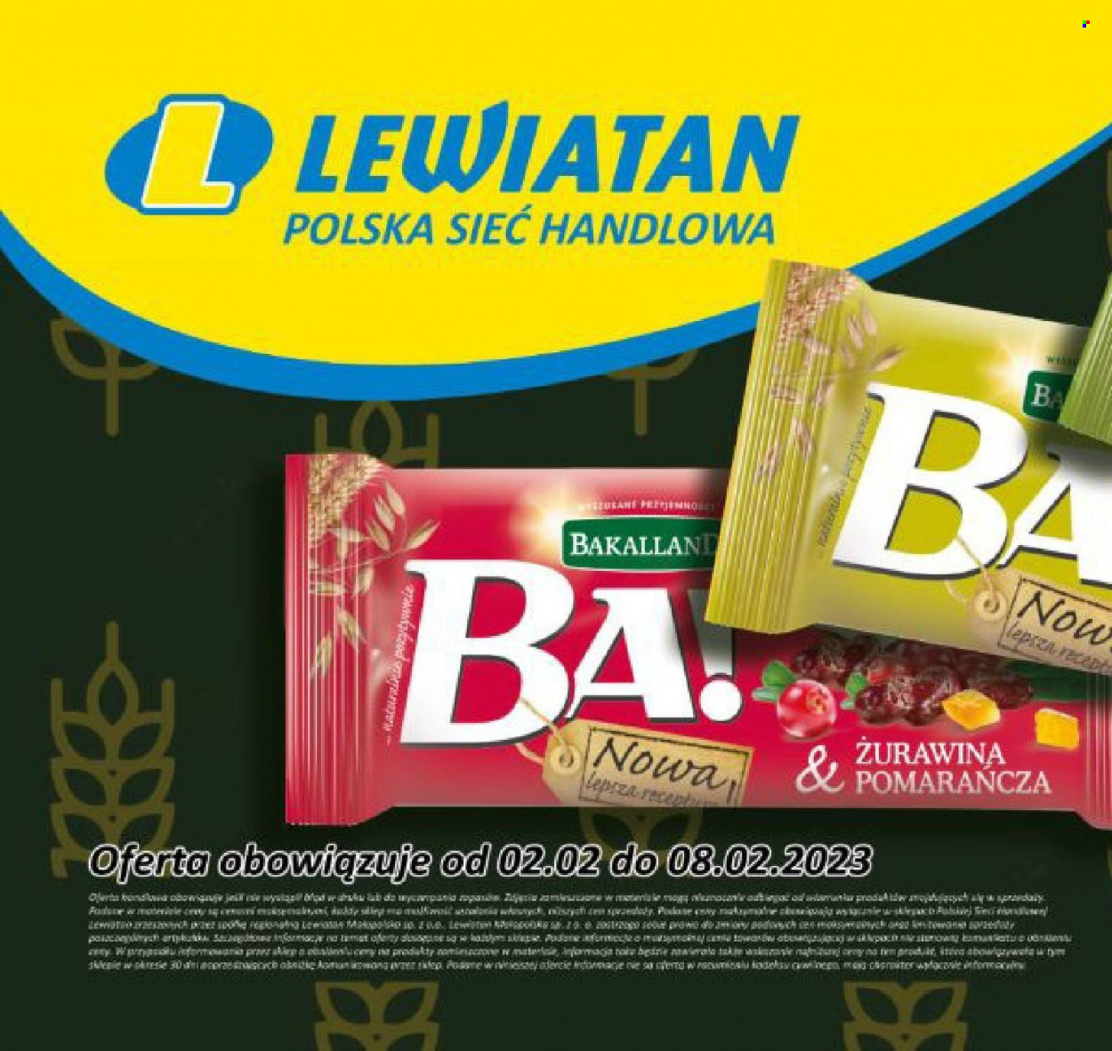 Gazetka Lewiatan - 2.02.2023 - 8.02.2023. Strona 2