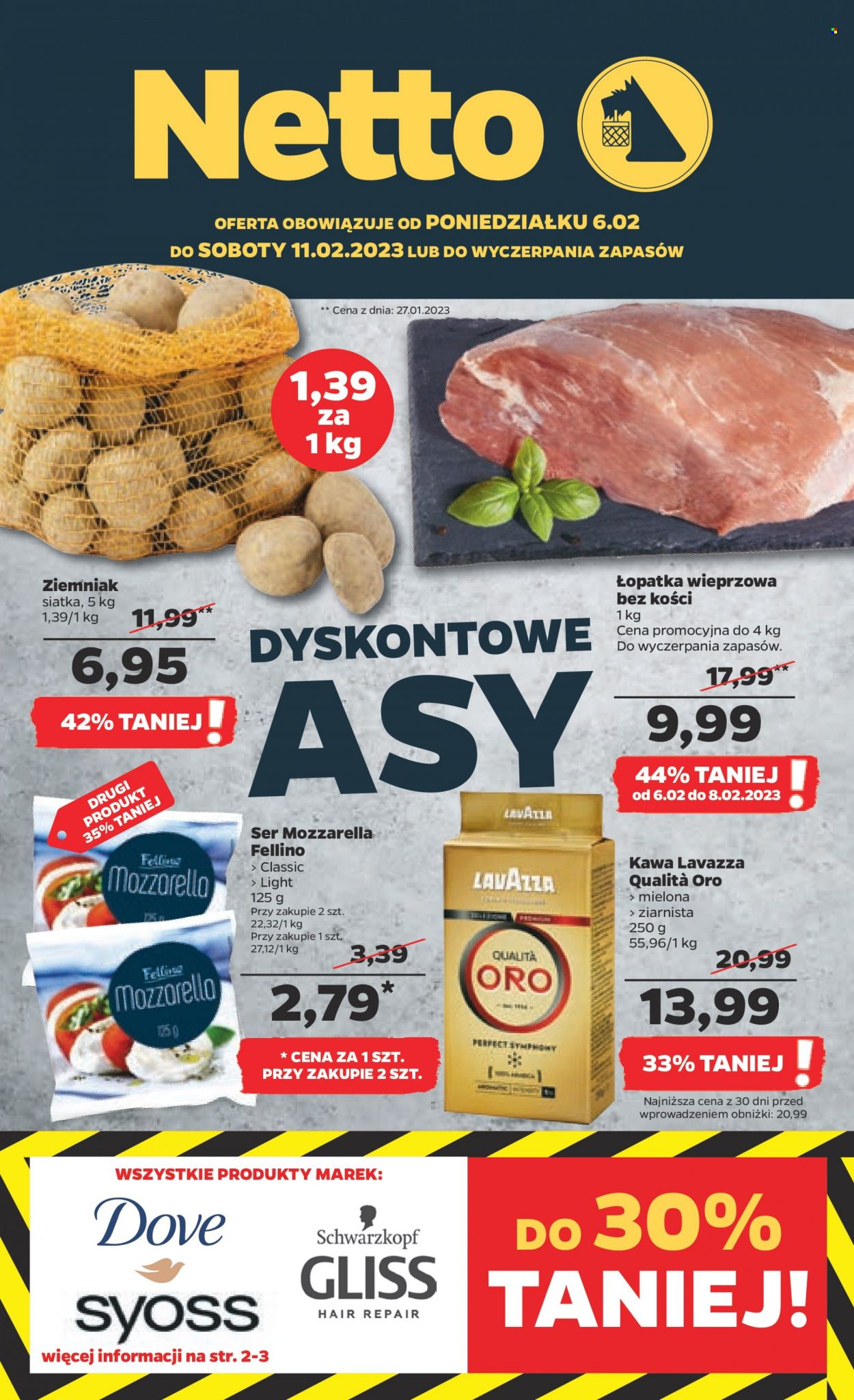 Gazetka Netto - 6.02.2023 - 11.02.2023. Strona 1