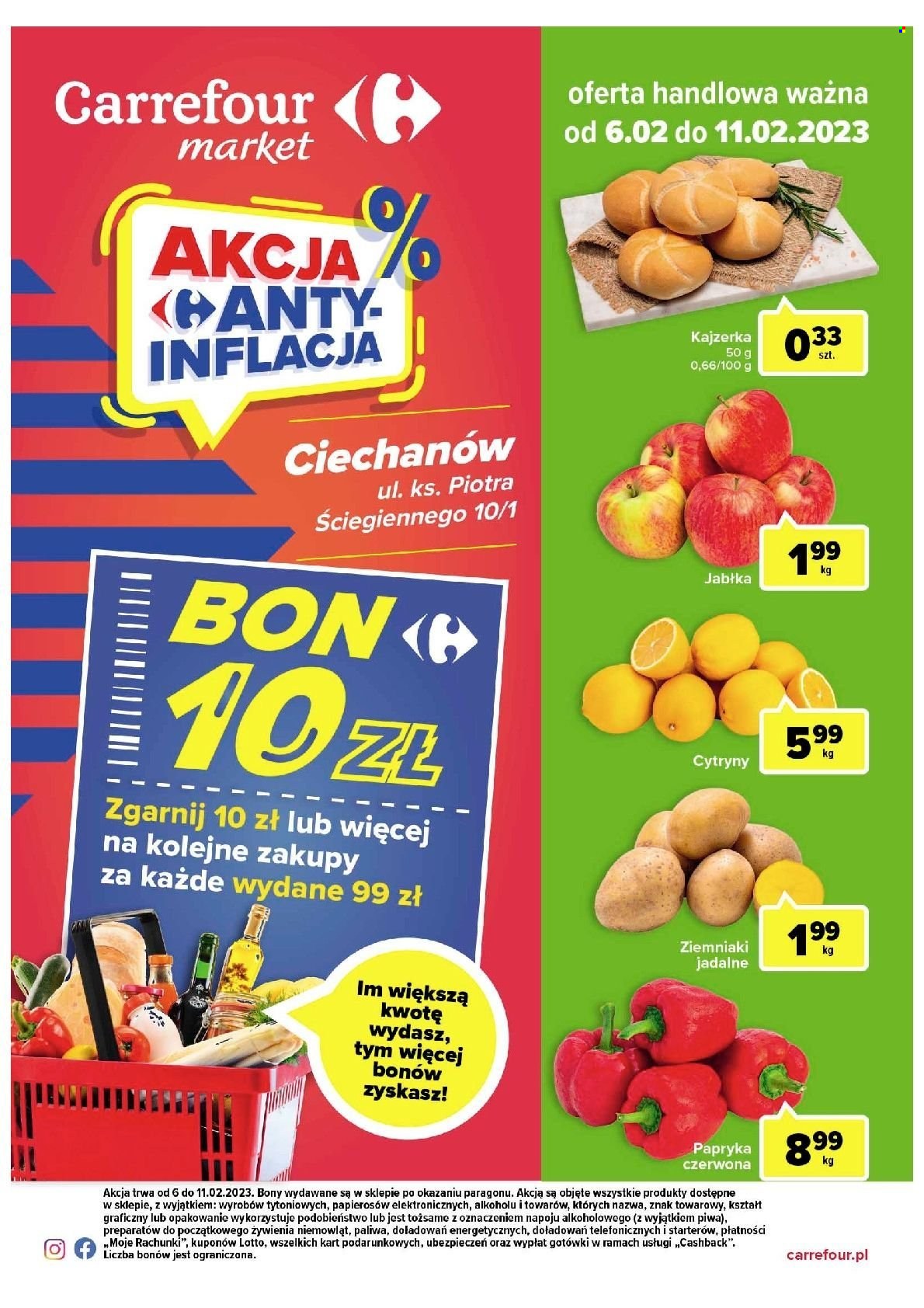 Gazetka Carrefour Market - 6.02.2023 - 11.02.2023. Strona 1