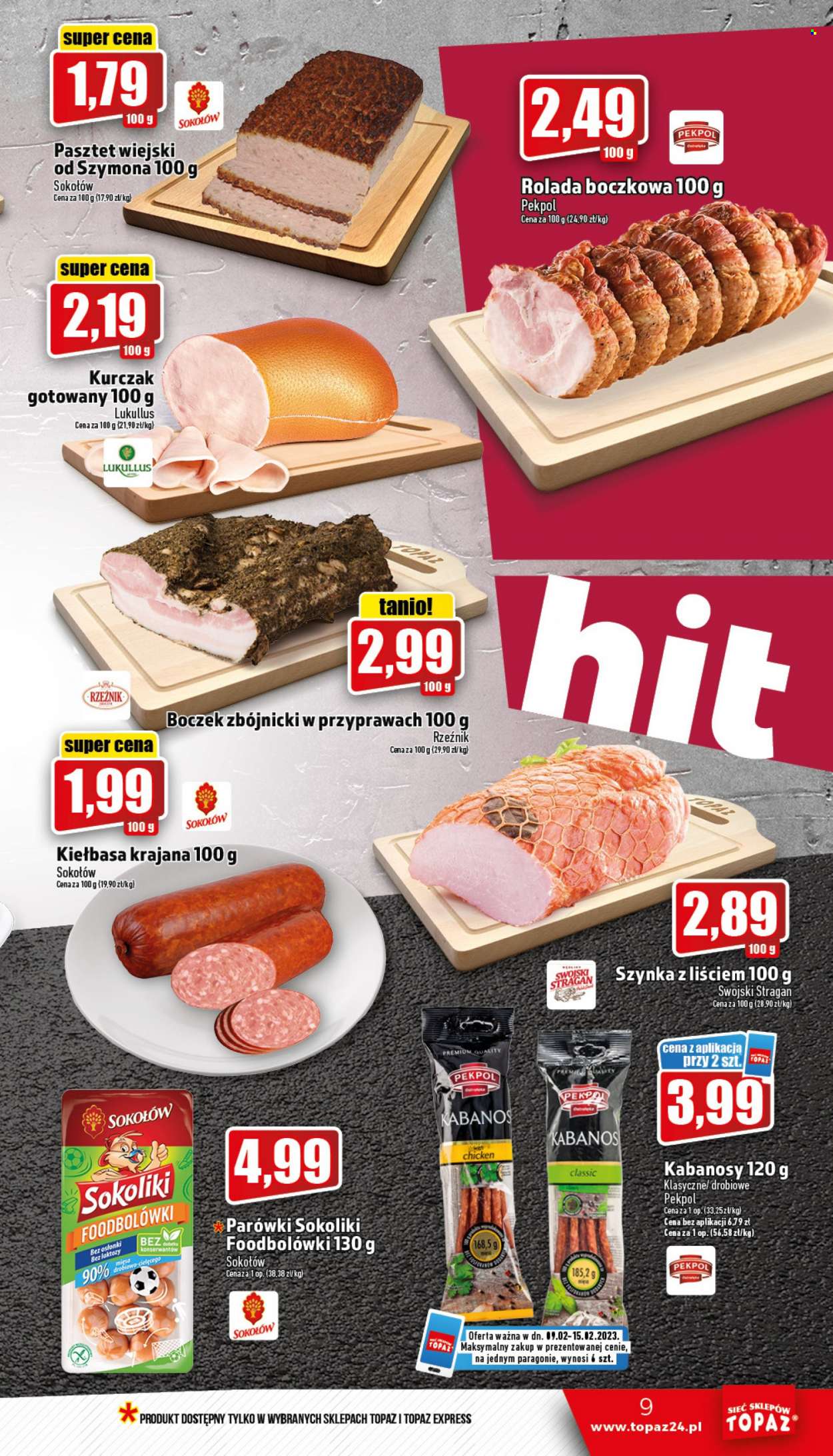 Gazetka Topaz - 9.02.2023 - 15.02.2023. Strona 9