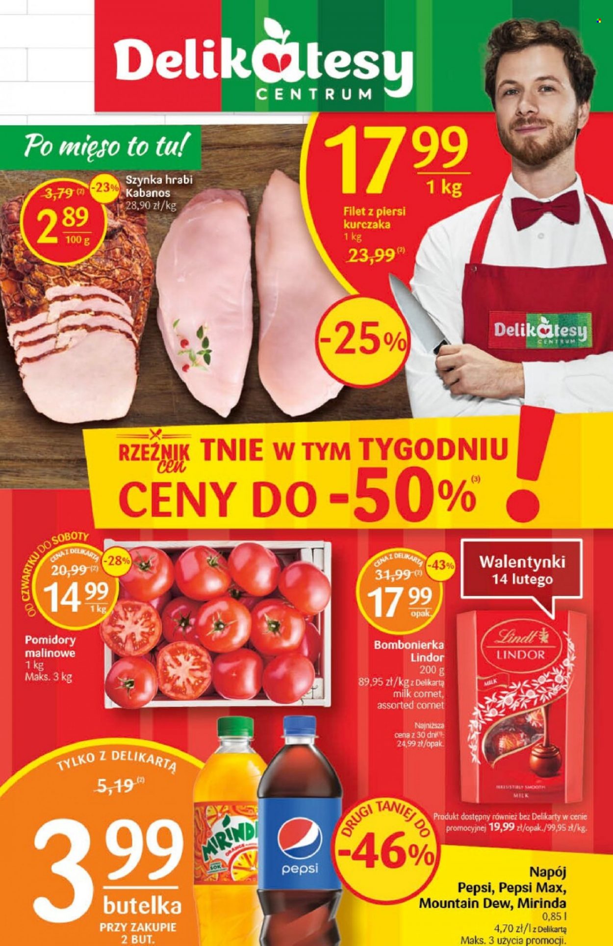 Gazetka Delikatesy Centrum - 9.02.2023 - 15.02.2023. Strona 1