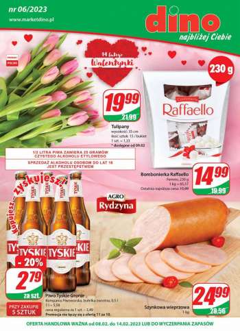 Gazetka Dino - 8.02.2023 - 14.02.2023.