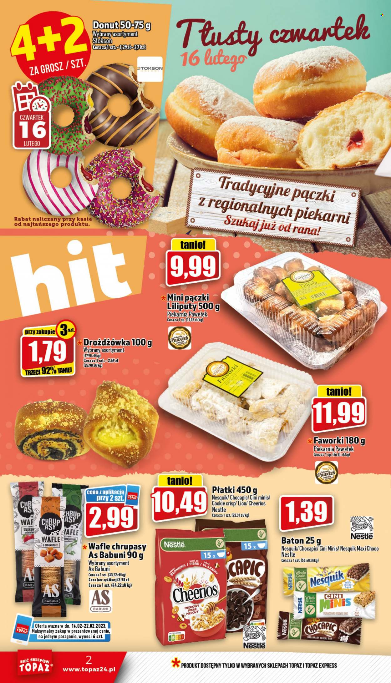Gazetka Topaz - 16.02.2023 - 22.02.2023. Strona 2