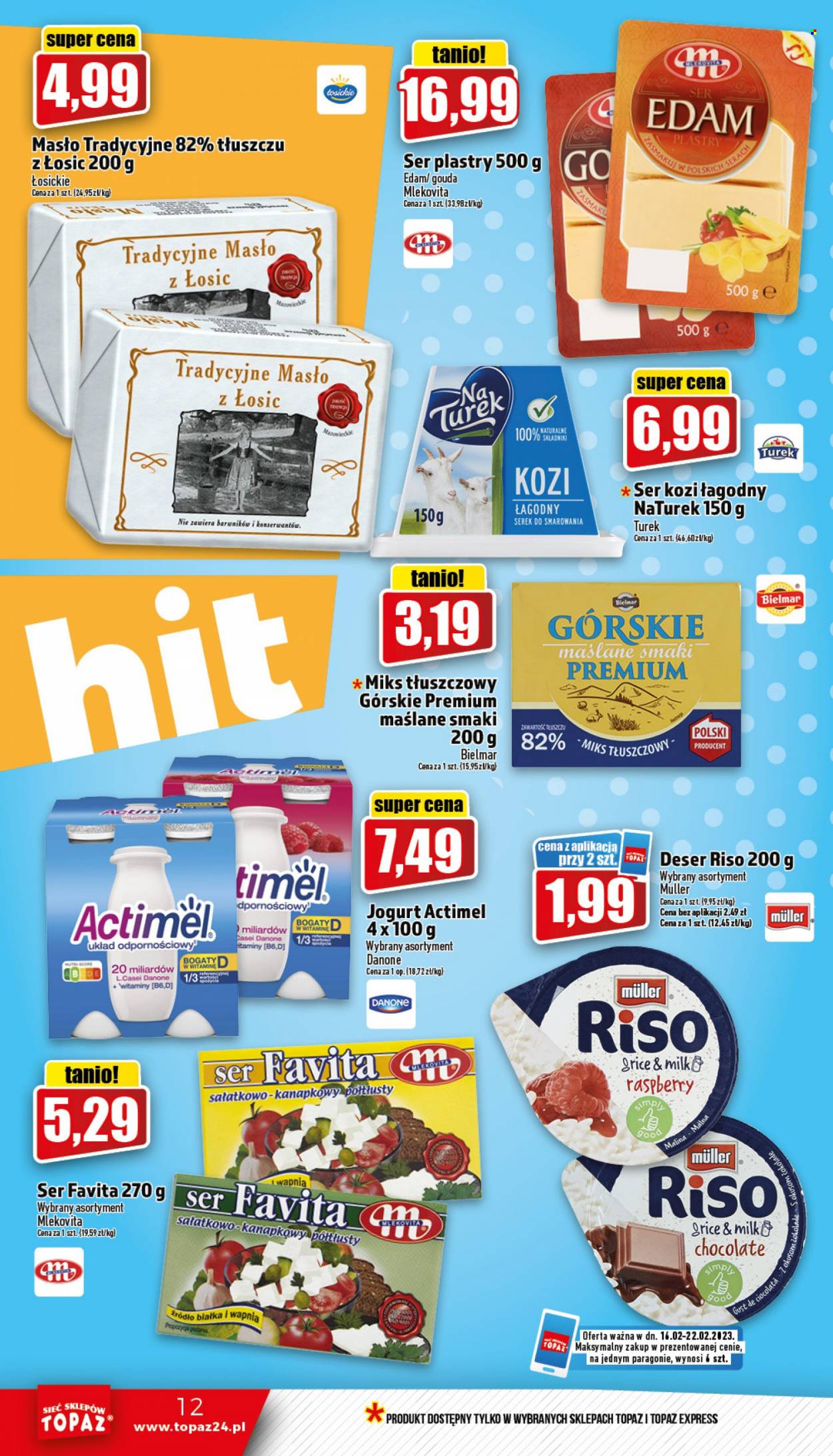Gazetka Topaz - 16.02.2023 - 22.02.2023. Strona 12