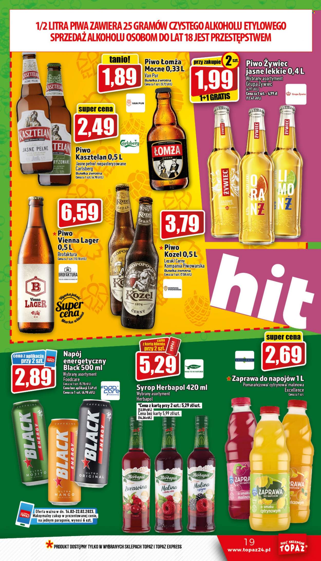 Gazetka Topaz - 16.02.2023 - 22.02.2023. Strona 19