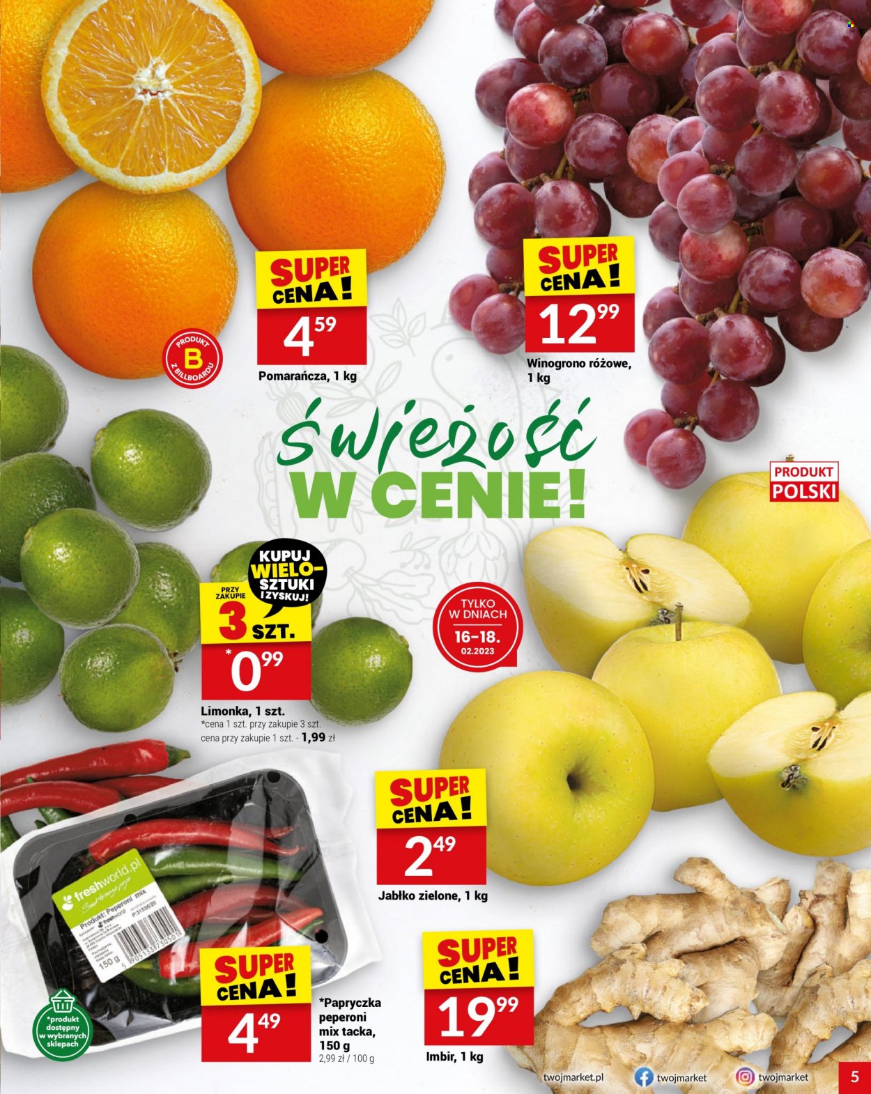Gazetka Twój Market - 15.02.2023 - 21.02.2023. Strona 5