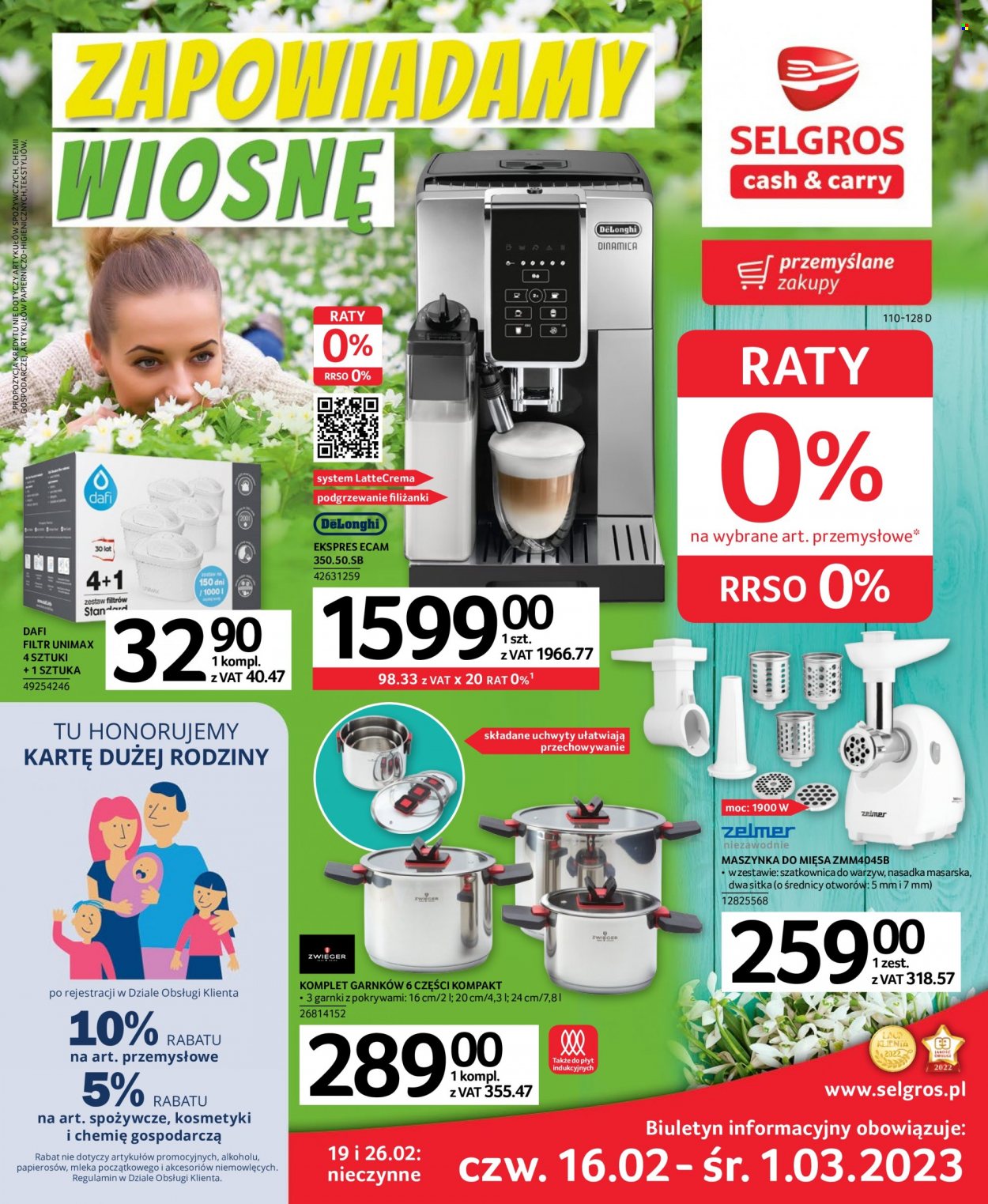 Gazetka Selgros - 16.02.2023 - 1.03.2023. Strona 1