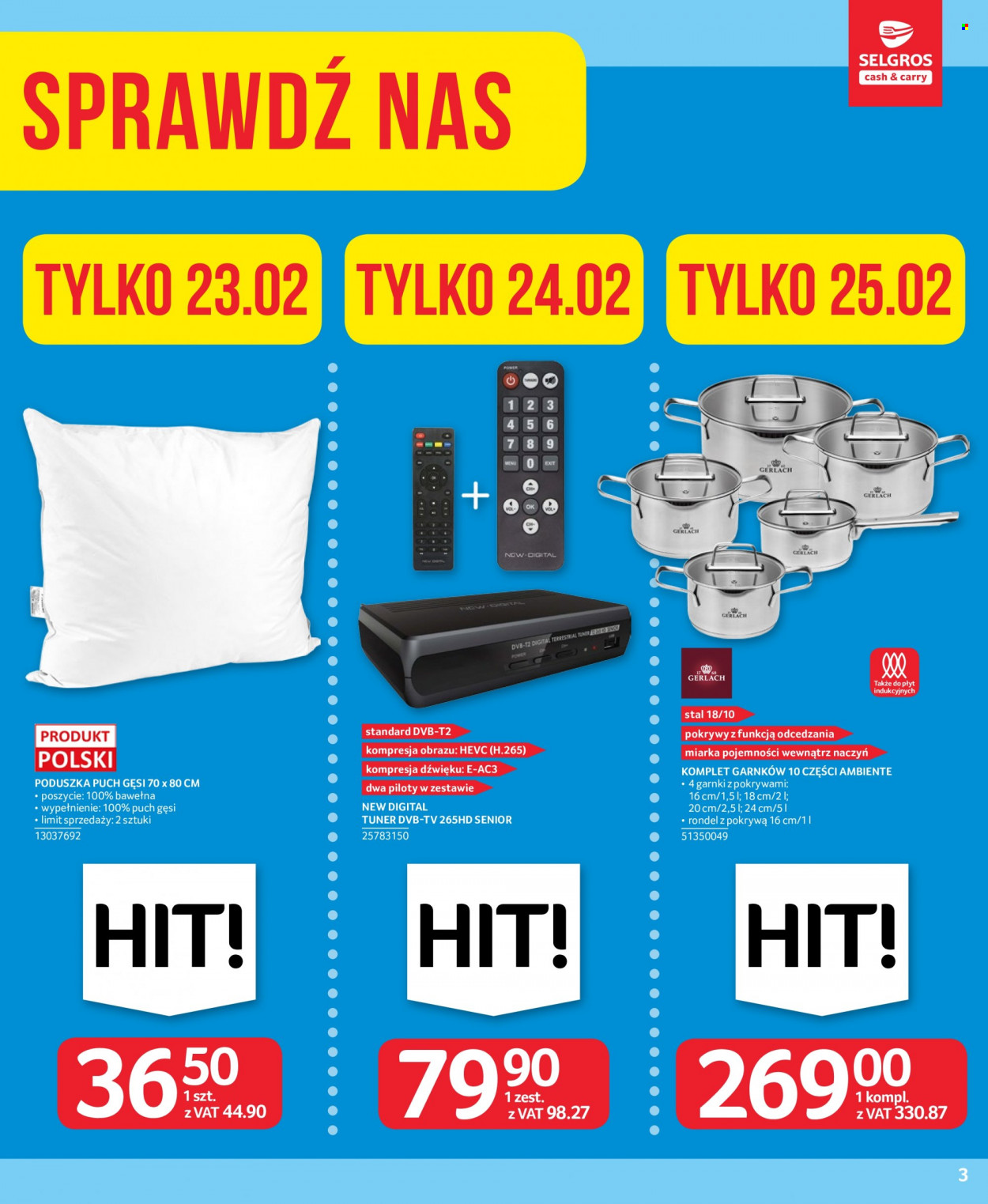 Gazetka Selgros - 16.02.2023 - 1.03.2023. Strona 3