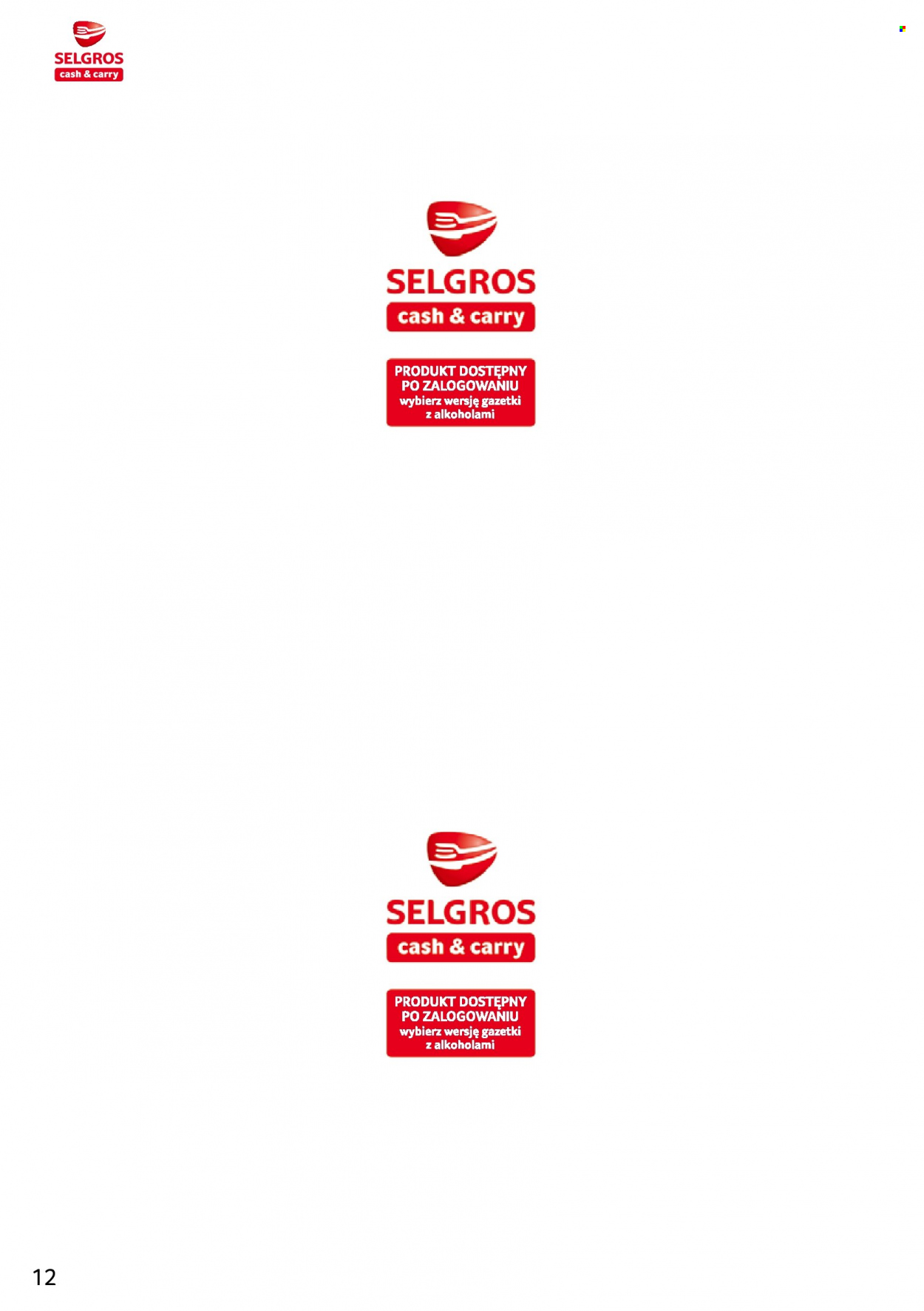 Gazetka Selgros - 16.02.2023 - 1.03.2023. Strona 12