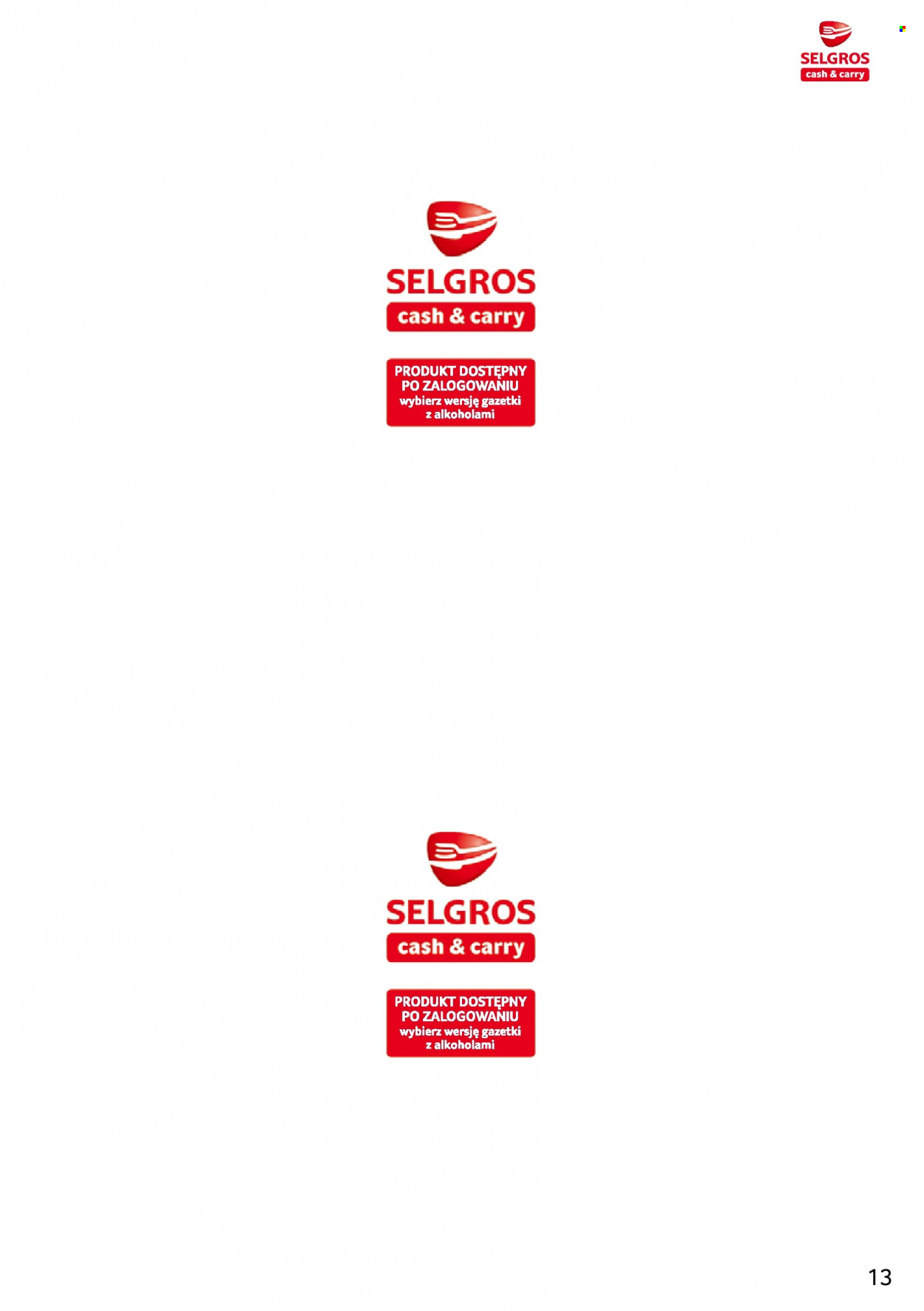 Gazetka Selgros - 16.02.2023 - 1.03.2023. Strona 13