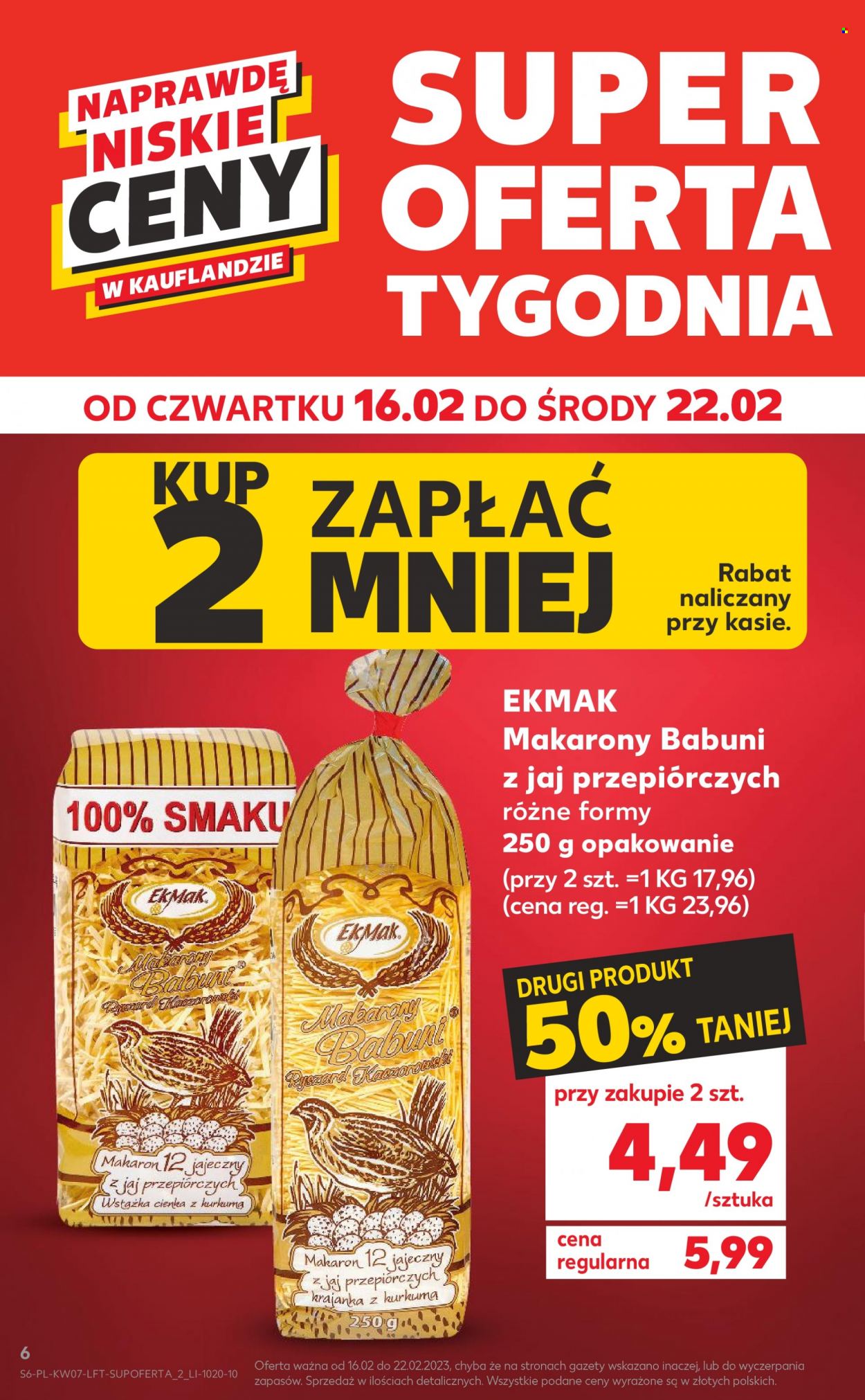Gazetka Kaufland - 16.02.2023 - 22.02.2023. Strona 6
