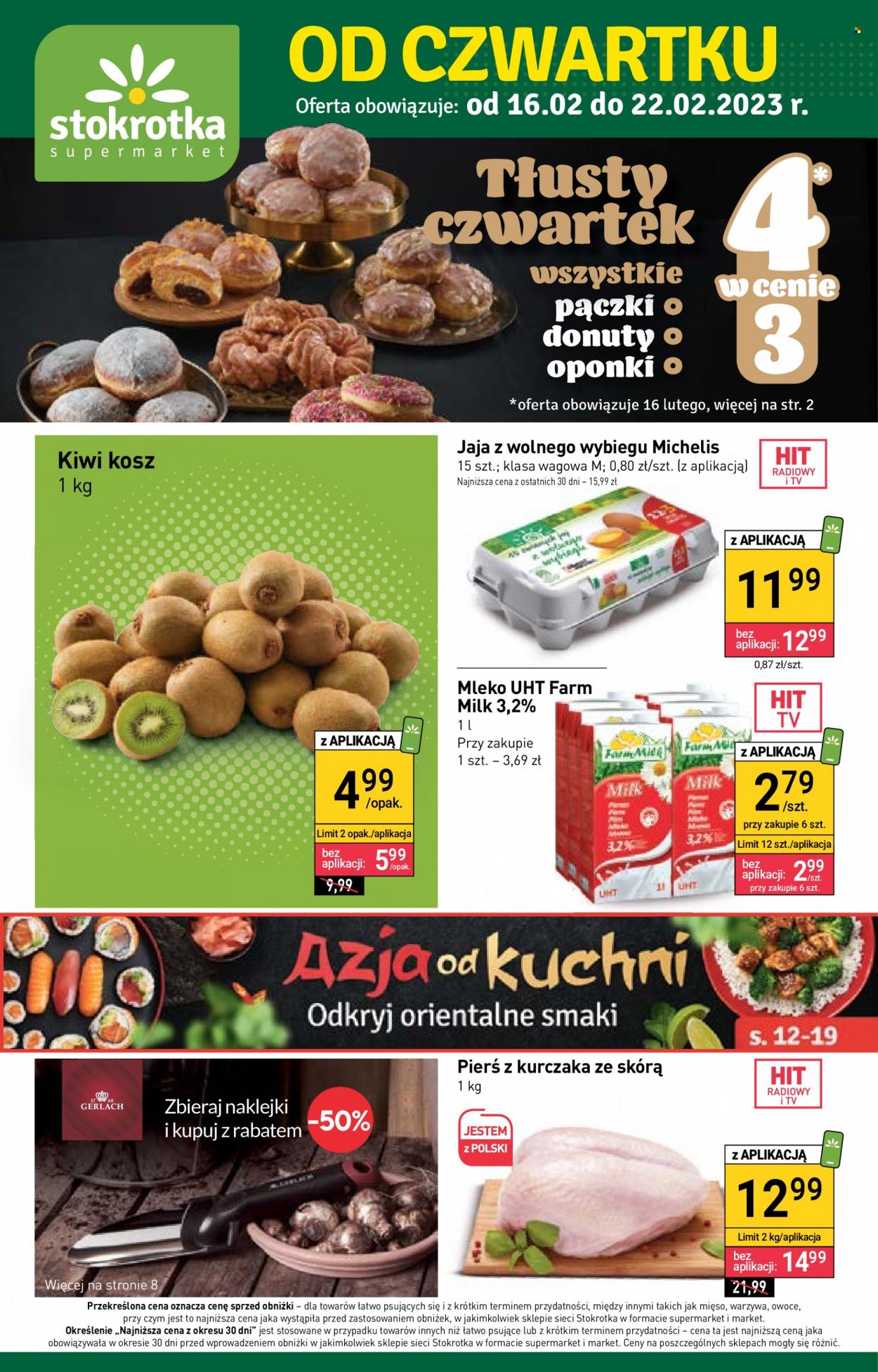 Gazetka Stokrotka Supermarket - 16.02.2023 - 22.02.2023. Strona 1