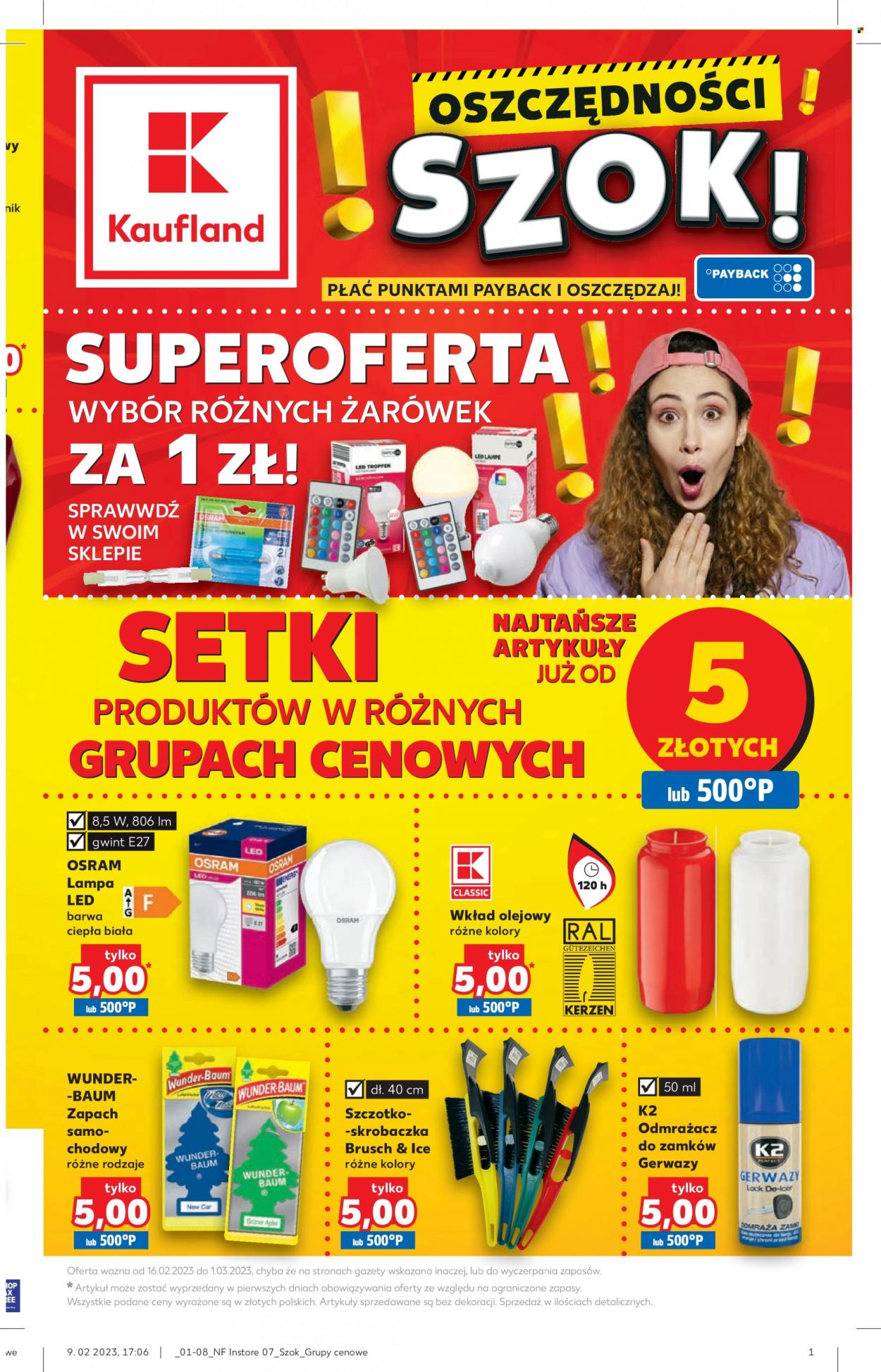 Gazetka Kaufland - 16.02.2023 - 1.03.2023. Strona 1