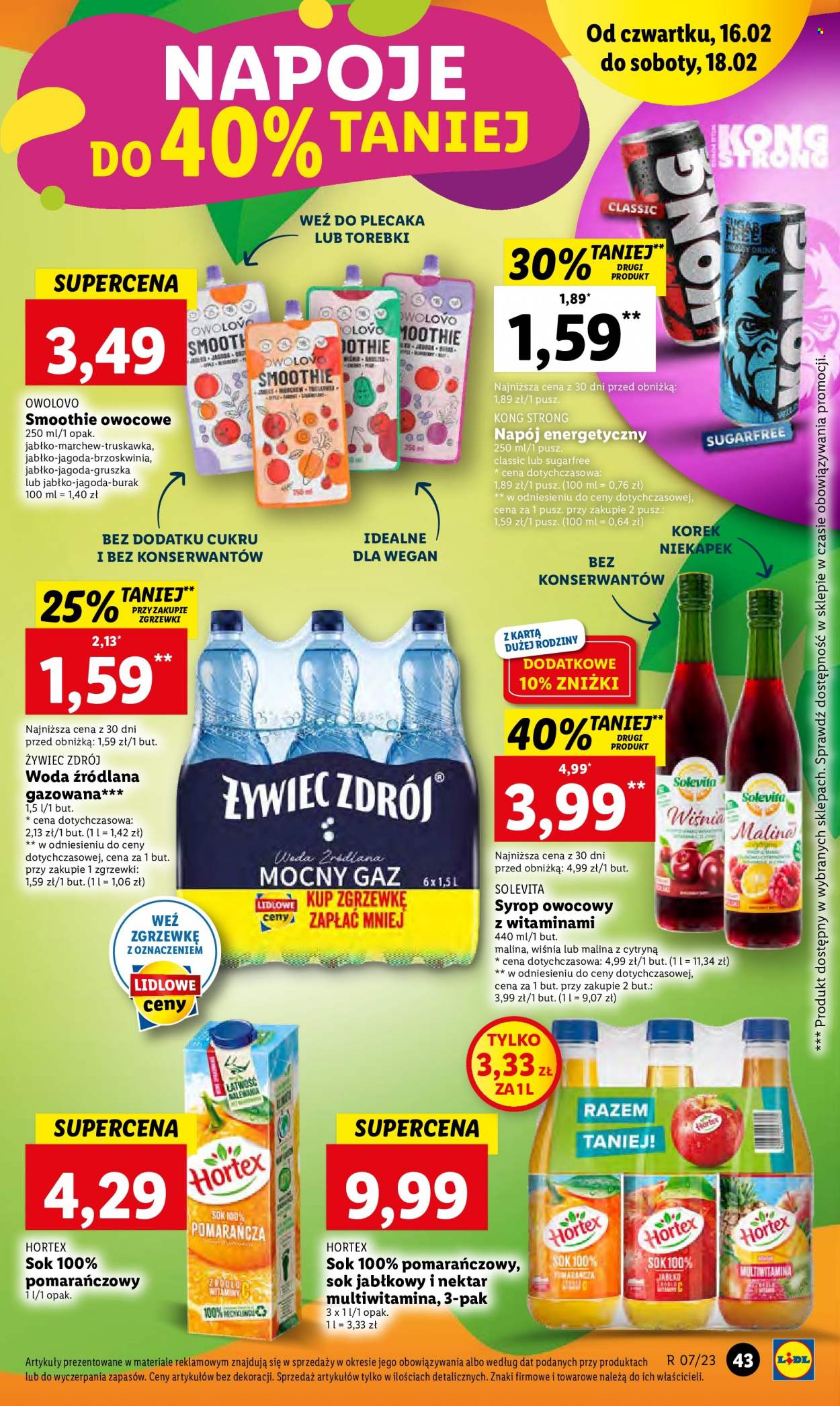 Gazetka Lidl - 16.02.2023 - 18.02.2023. Strona 43