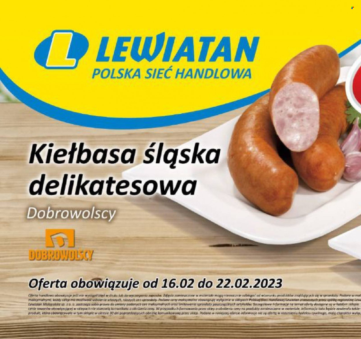Gazetka Lewiatan - 16.02.2023 - 22.02.2023. Strona 2